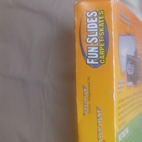 Fun slides Carpet skates vintage new in box - Picture 9 of 11